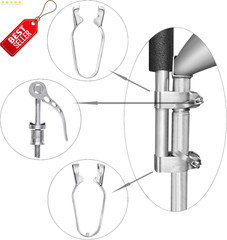 Trampoline Enclosure Replacement Poles Kit Clamp Hardware – US