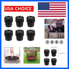 6 Pcs Replacement Mini Trampoline Leg Cap Tips Trampoline Accessories: Chair …