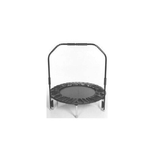 Needak Soft Folding Rebounder Black Mini Trampoline w/ Stabilization Bar USA