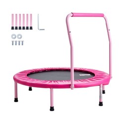 VEVOR 36″ Trampoline for Kids Foldable Mini Toddler Trampoline Indoor Outdoor