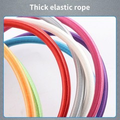 10Pcs Trampoline Tie Down Strap Elastic Rope Replacement High Jump Bungee Cord