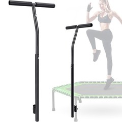 Quick-Release Handle Bar for Straight Leg Fitness Trampoline, Fits for Foot Tube