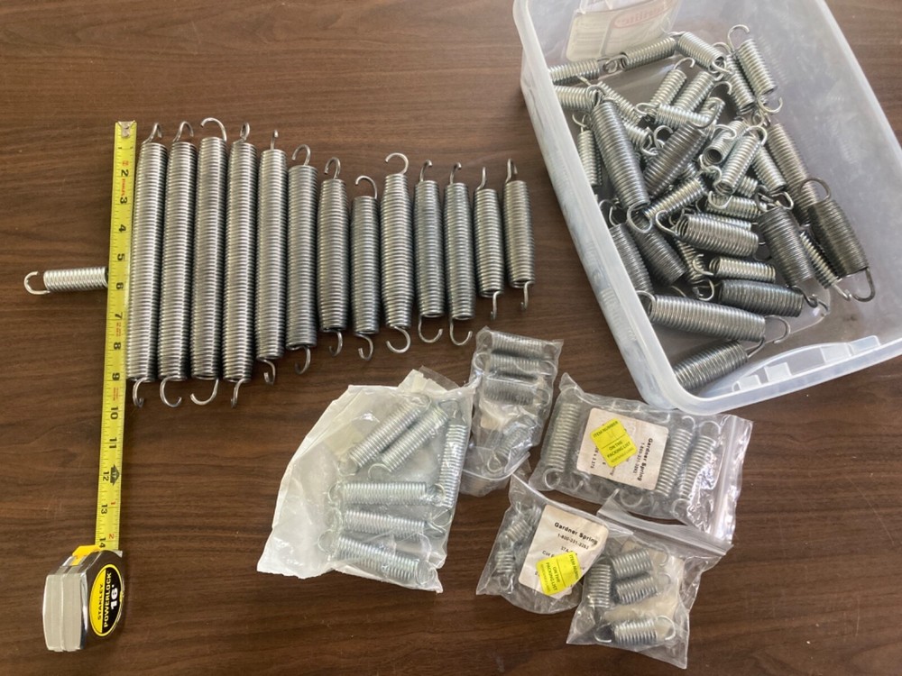 Over 50 pcs 50+ Trampoline Springs Various Sizes