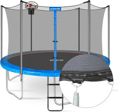 Replacement Trampoline Enclosure Net for 6 Poles – Weather-Resistant Safety Net