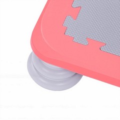 Red Mini Trampoline For Kids Sensory Trampoline Bouncing Board With Non Sli JHSI