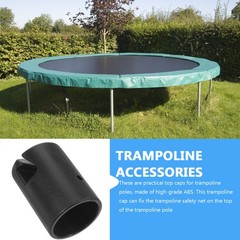 6 Pcs Trampoline Tube Protector Curved Poles Replacement Springs