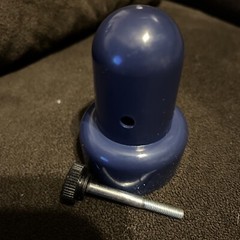 Trampoline Navy Blue Enclosure Pole Cap with Bolt(Skywalker, Airzone,Variflex)
