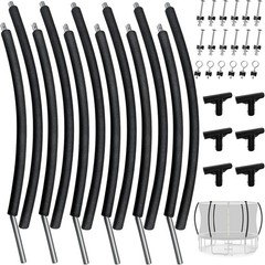 6 Pcs Trampoline Curved Replacement Poles Universal 8-16ft