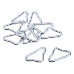 Trampoline Triangle Buckle, Triangle Rings Buckle V-Rings, High Strength V Rings