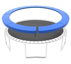 Trampoline Pad Replacement, 10/12/14/15/16FT Trampoline Spring Cover, No-Hole…