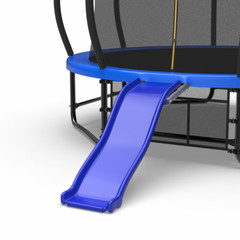 Universal Plastic Trampoline Slide Blue for children 3+ years old