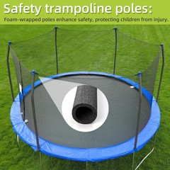 Trampoline Replacement Poles – Galvanized Enclosure for 8ft, 10ft, 12ft, 14ft