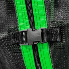 16FT Trampoline with Backboard – Color Green