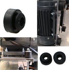 2 Pack High-Damping Rubber Feet for Quieter Motors & Compressors – Chlorobutyl