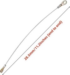 Tailgate Cable Hook Replacement for Kawasaki Mule 600 610 XC 610XC Replace#