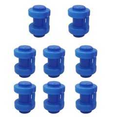 Trampoline Rod Net Post End Caps Tube Cover End Caps Set for Trampoline Rods