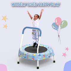 28inch Toddler Trampoline for Kids with Handle, Baby Gifts for Boys and Girls