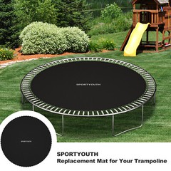 12 13 14 15ft Replacement Trampoline Mat Jumping Round Outdoor Spring Loops