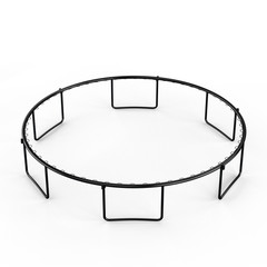 14ft Springfree No Gap Trampoline with Safety Net – Green