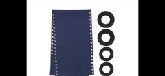 Blue Breathable Waterproof Fabric Jumping Sheet Set for Fitness Trampoline