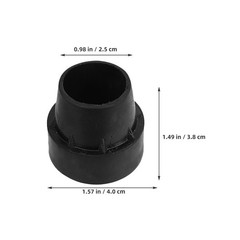 16 Pcs Trampoline Leg Extension Replacement Tips Trampline Pad Mini Cap