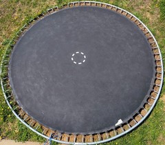 14′ Round Trampoline Mat Replacement, Trampoline Mat with 72 V-Rings