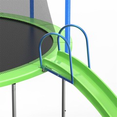 12FT Trampoline for Kids w/ Safety Enclosure Net & Basketball Hoop & Swings