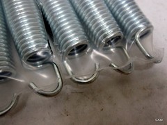 12 Pack of Trampoline Springs Replacement 6 Inch Heavy Duty Stainless Steel
