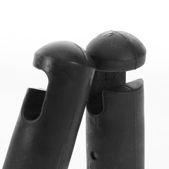 8pcs Black Trampoline Pole Covers – Durable Replacement Caps, Easy Install, Fits