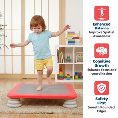 Kids Toddler Mini Trampoline with Non-slip Base for 3-12 Boys & Girls