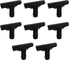 8 Pack Trampoline Plastic T-Connector Trampoline Pole Cap Tops-T Tube