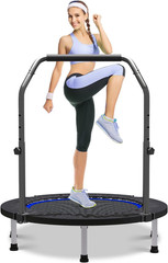 40″/48″ Rebounder Trampoline for Adults Mini Trampoline for Adults and Kids Exer