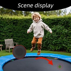 6pcs Self-Adhesive Trampoline Patch Repair Kit Mat Hole Patch Kit 3 Shapes