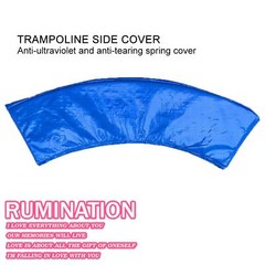 trampoline cover Replacement Safety pad spring Round Frame Blue Waterproof 6/8ft