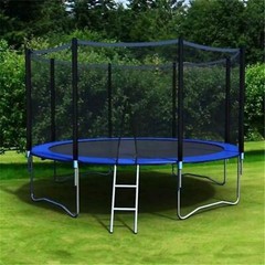 trampoline cover Replacement Safety pad spring Round Frame Blue Waterproof 6/8ft