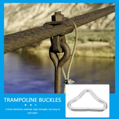 40PCS Trampoline Buckle Zinc Plating Steel for Trampoline Clasp