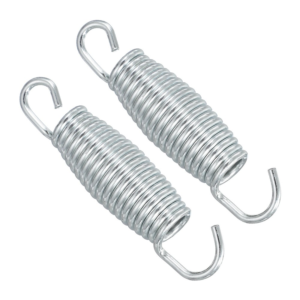 Trampolines Carbon 2Pcs & Springs, Steel & 3.9 Inch Rebounder Extension Spring