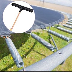 2 Pcs Trampoline Spring Pull Tool Spring Pull T-Hook for Jumping Trampoline