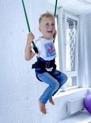 Premium Bungee for Fitness Experience. Happy Bouncing Babies
