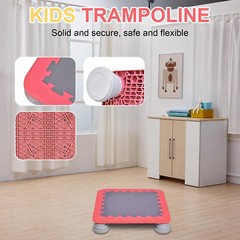 Mini Kids Trampoline Workout Exercise Jump Sports Fitness Toy Durable Rebounder