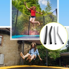 2 Sets Trampolines Single Enclosure Pole Set Trampoline Replacement Parts Upp…