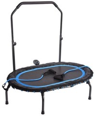 Stamina 35-1704 Oval Fitness Trampoline Rebounder w/Handlebar & Monitor NEW 2019
