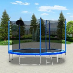 Heavy Gauge Galvanized Steel Frame 12FT Trampoline with Board