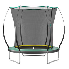 8FT Springfree No Gap Trampoline – Green