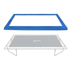 Rectangle Trampoline Replacement Parts: Jumping Mat Safety Net Pad Weather Cover