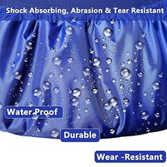 Thickened Mini Trampoline Spring Cover 36-60 Inch, Tear-Resistant Pad for Kids
