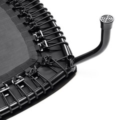 Sunny Health & Fitness Springless Fitness Trampoline Premium Adjustable Bungee