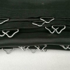 30 Pcs Trampoline Triangle Buckle Galvanized Steel Child Metal Buckles Bag