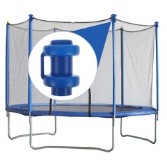 10Pcs Reusable Blue Plastic Trampoline Pole Fixing Caps Protector