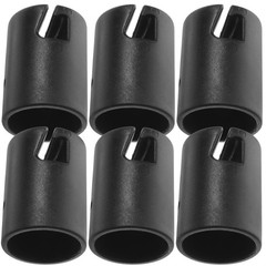 6 Pcs Trampoline Accessories Plum Spare Parts Pole Cap Replacement End Caps